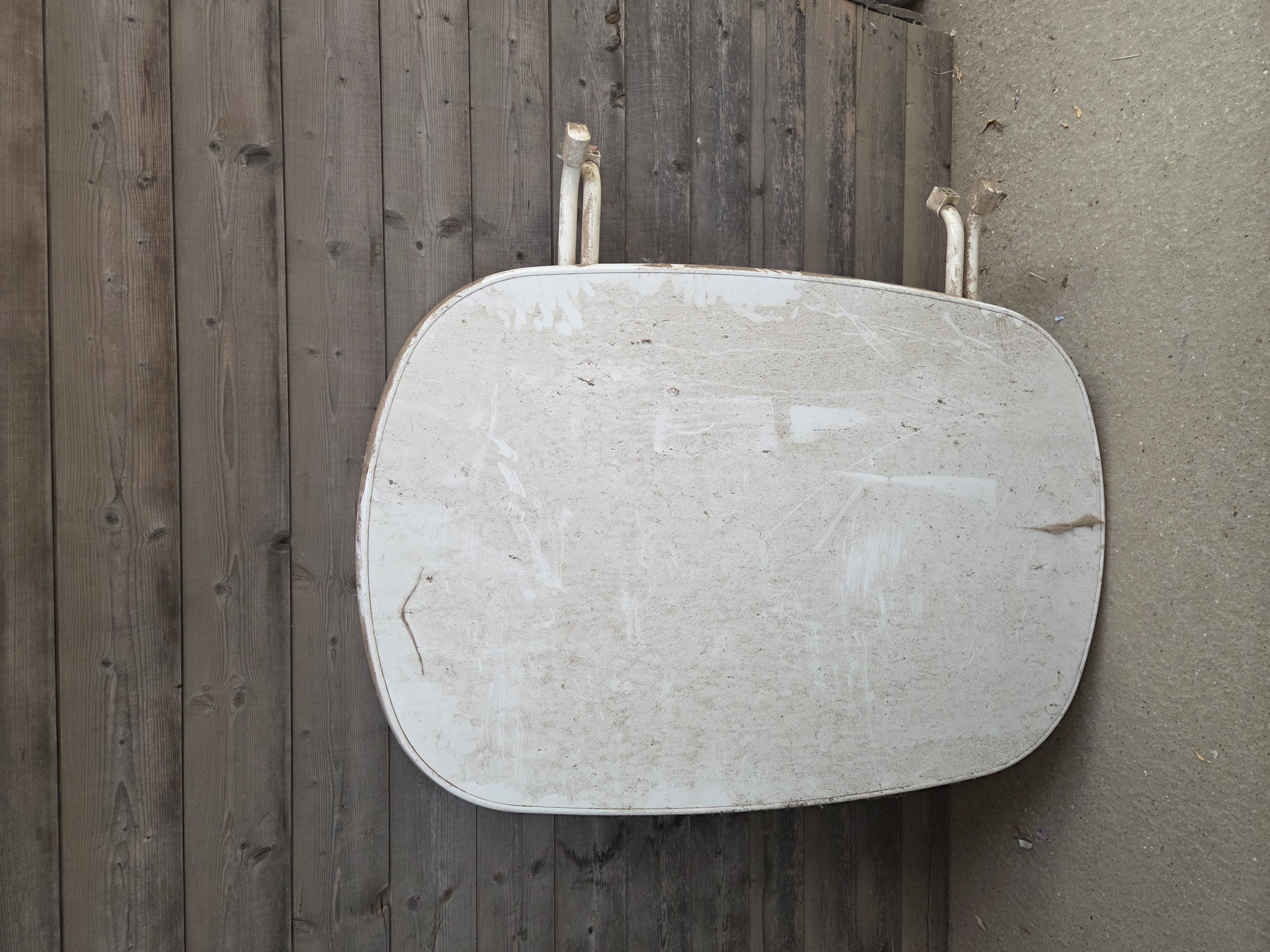 Weißer KLappttisch